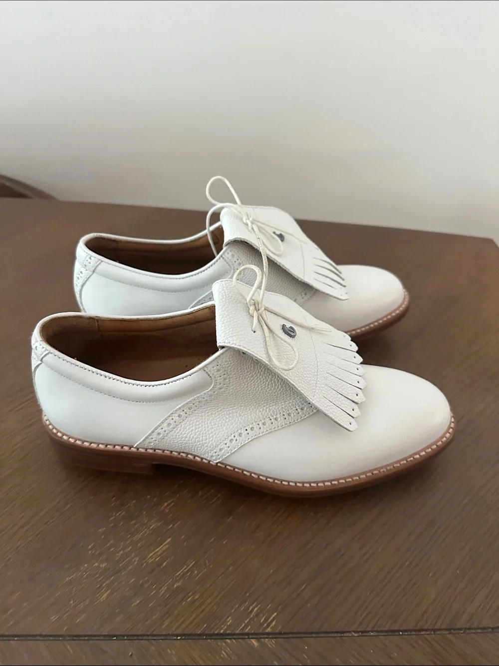Callaway white leather